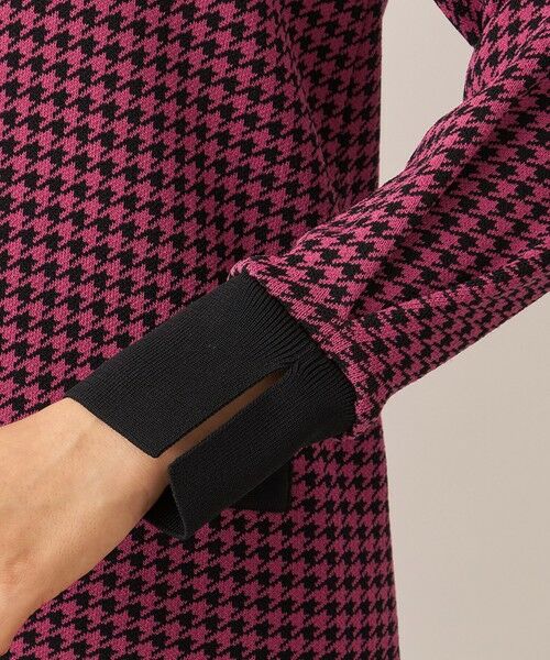 TO BE CHIC (大きいサイズ) / トゥー ビー シック (オオキイサイズ) その他トップス | 【L】千鳥　ニットチュニック | 詳細6