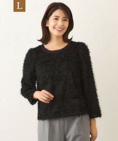 TO BE CHIC (大きいサイズ) / トゥー ビー シック (オオキイサイズ) その他トップス | 【L】フェザーチュール　プルオーバー