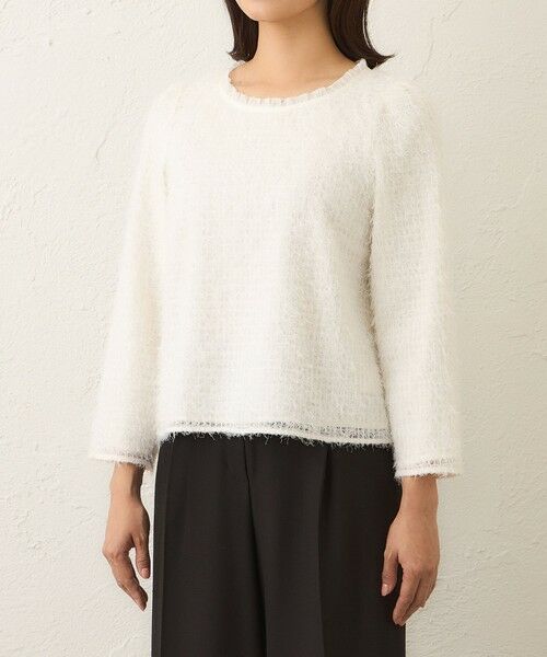 TO BE CHIC (大きいサイズ) / トゥー ビー シック (オオキイサイズ) その他トップス | 【L】フェザーチュール　プルオーバー | 詳細4