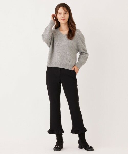 TO BE CHIC (大きいサイズ) / トゥー ビー シック (オオキイサイズ) その他トップス | 【L】クーマラム ボリュームニット | 詳細1