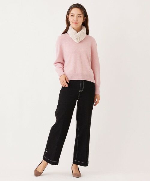 TO BE CHIC (大きいサイズ) / トゥー ビー シック (オオキイサイズ) その他トップス | 【L】クーマラム ボリュームニット | 詳細2