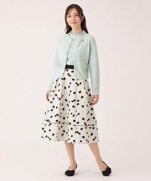 TO BE CHIC (大きいサイズ) / トゥー ビー シック (オオキイサイズ) ブルゾン | 【L】レーヨンモール カーディガン | 詳細5