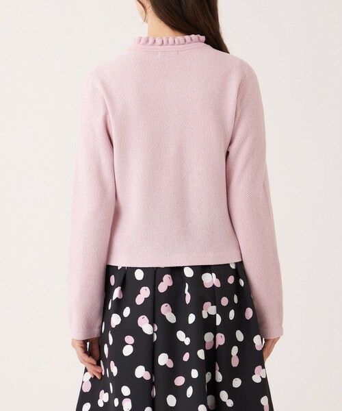 TO BE CHIC (大きいサイズ) / トゥー ビー シック (オオキイサイズ) ブルゾン | 【L】レーヨンモール カーディガン | 詳細8