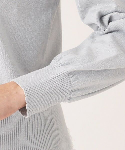 TO BE CHIC (大きいサイズ) / トゥー ビー シック (オオキイサイズ) その他トップス | 【L】ニットコサージュ プルオーバー | 詳細8