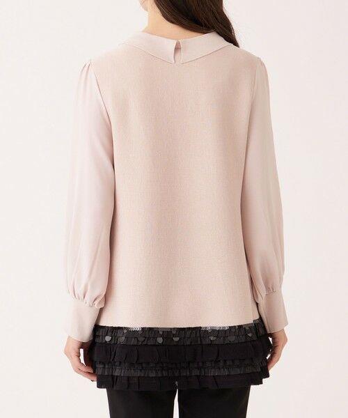 TO BE CHIC (大きいサイズ) / トゥー ビー シック (オオキイサイズ) その他トップス | 【L】エレガンスヘム ニットチュニック | 詳細7