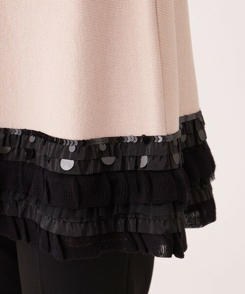 TO BE CHIC (大きいサイズ) / トゥー ビー シック (オオキイサイズ) その他トップス | 【L】エレガンスヘム ニットチュニック | 詳細9