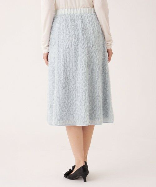 TO BE CHIC (大きいサイズ) / トゥー ビー シック (オオキイサイズ) ロング・マキシ丈スカート | 【L】フェザー刺しゅう スカート | 詳細8