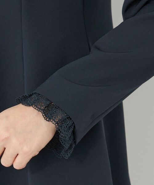 TO BE CHIC (大きいサイズ) / トゥー ビー シック (オオキイサイズ) テーラードジャケット | 【L】デュアルストレッチ ZIP チュニック | 詳細8