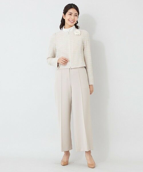 TO BE CHIC (大きいサイズ) / トゥー ビー シック (オオキイサイズ) テーラードジャケット | 【L】MIXツイード ジャケット | 詳細3