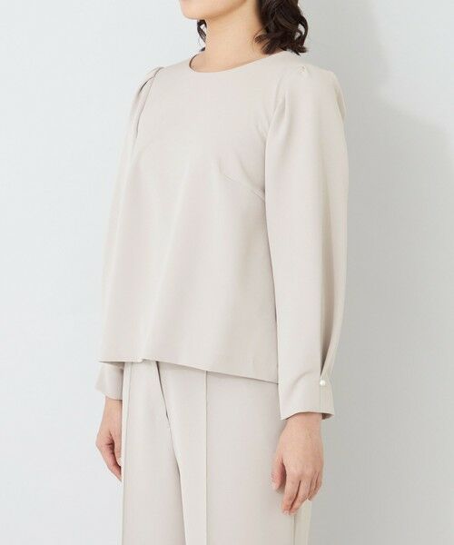 TO BE CHIC (大きいサイズ) / トゥー ビー シック (オオキイサイズ) その他トップス | 【L】デュアルストレッチバックレース ブラウス | 詳細10