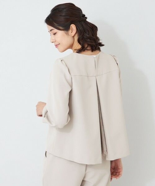 TO BE CHIC (大きいサイズ) / トゥー ビー シック (オオキイサイズ) その他トップス | 【L】デュアルストレッチバックレース ブラウス | 詳細2