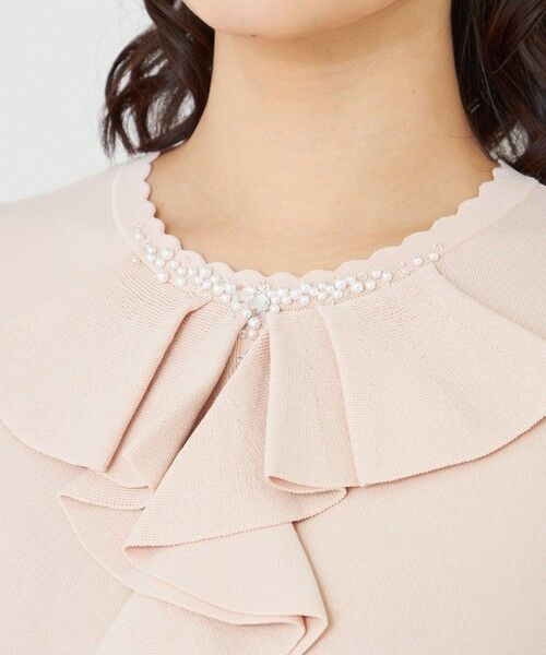 TO BE CHIC (大きいサイズ) / トゥー ビー シック (オオキイサイズ) その他トップス | 【L】フロントラッフルフリル ニット | 詳細5