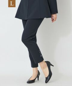 TO BE CHIC (大きいサイズ) / トゥー ビー シック (オオキイサイズ) その他パンツ | 【L】デュアルストレッチウエストゴム パンツ