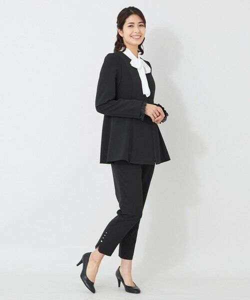 TO BE CHIC (大きいサイズ) / トゥー ビー シック (オオキイサイズ) その他パンツ | 【L】デュアルストレッチウエストゴム パンツ | 詳細2