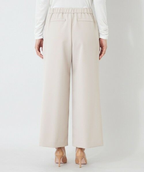 TO BE CHIC (大きいサイズ) / トゥー ビー シック (オオキイサイズ) その他パンツ | 【L】デュアルストレッチ ワイドパンツ | 詳細8