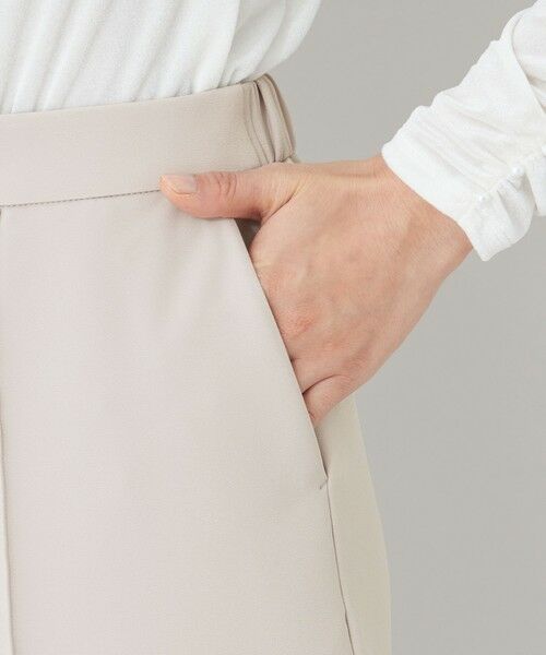 TO BE CHIC (大きいサイズ) / トゥー ビー シック (オオキイサイズ) その他パンツ | 【L】デュアルストレッチ ワイドパンツ | 詳細9