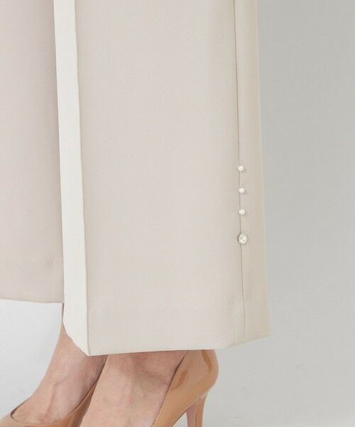 TO BE CHIC (大きいサイズ) / トゥー ビー シック (オオキイサイズ) その他パンツ | 【L】デュアルストレッチ ワイドパンツ | 詳細10