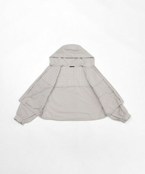 TO BE CHIC (大きいサイズ) / トゥー ビー シック (オオキイサイズ) テーラードジャケット | 【L】エンブロイダリーフーデット ブルゾン | 詳細12