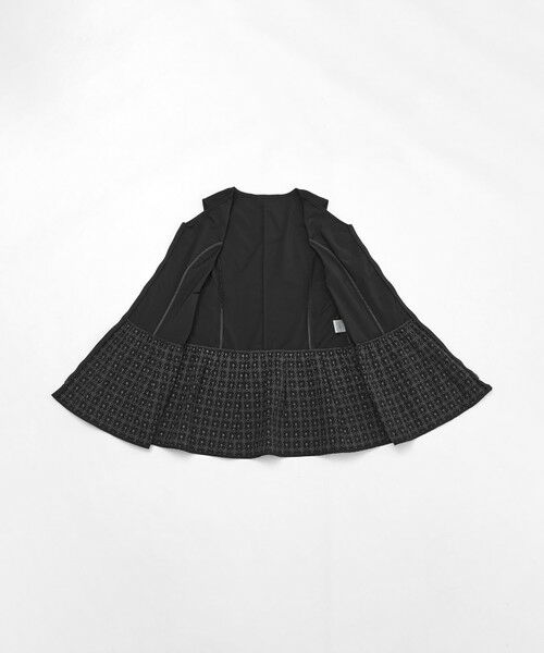 TO BE CHIC (大きいサイズ) / トゥー ビー シック (オオキイサイズ) テーラードジャケット | 【L】エンブロイダリーエレガンス ジレ | 詳細10