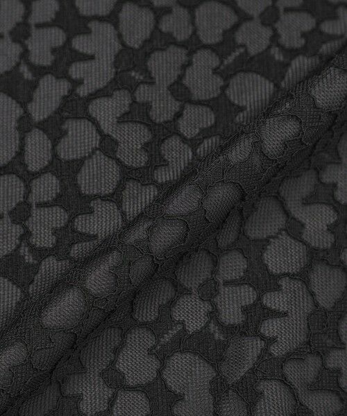 TO BE CHIC (大きいサイズ) / トゥー ビー シック (オオキイサイズ) ロング・マキシ丈ワンピース | 【L】ジャカードレース ギャザードレス | 詳細9