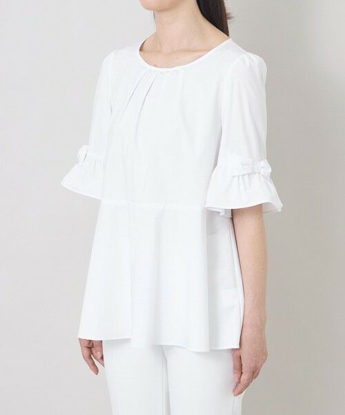 TO BE CHIC (大きいサイズ) / トゥー ビー シック (オオキイサイズ) その他トップス | 【L】バンブーレーヨンビジュー フレアチュニック | 詳細4