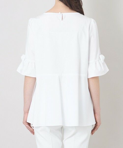 TO BE CHIC (大きいサイズ) / トゥー ビー シック (オオキイサイズ) その他トップス | 【L】バンブーレーヨンビジュー フレアチュニック | 詳細5