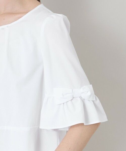 TO BE CHIC (大きいサイズ) / トゥー ビー シック (オオキイサイズ) その他トップス | 【L】バンブーレーヨンビジュー フレアチュニック | 詳細7