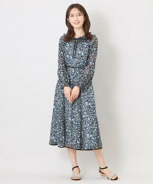 TO BE CHIC (大きいサイズ) / トゥー ビー シック (オオキイサイズ) その他トップス | 【L】プチフルール フリルブラウス | 詳細2