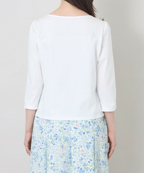 TO BE CHIC (大きいサイズ) / トゥー ビー シック (オオキイサイズ) その他トップス | 【L】フルールモチーフ カットソー | 詳細5