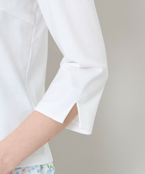 TO BE CHIC (大きいサイズ) / トゥー ビー シック (オオキイサイズ) その他トップス | 【L】フルールモチーフ カットソー | 詳細6