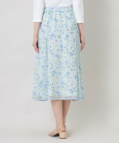 TO BE CHIC (大きいサイズ) / トゥー ビー シック (オオキイサイズ) ロング・マキシ丈スカート | 【L】プチフルール マーメイドスカート | 詳細5