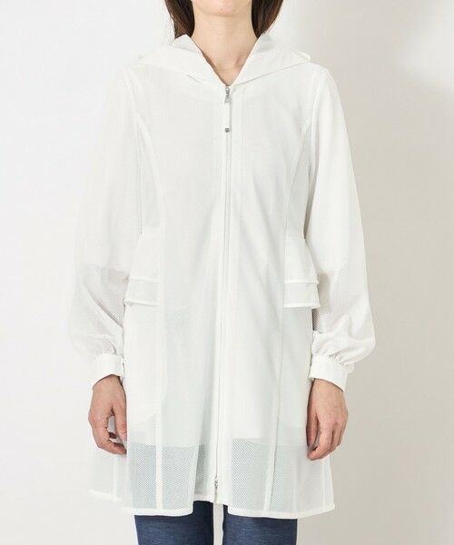 TO BE CHIC (大きいサイズ) / トゥー ビー シック (オオキイサイズ) テーラードジャケット | 【L】ラッセルエアリー ロングブルゾン | 詳細3