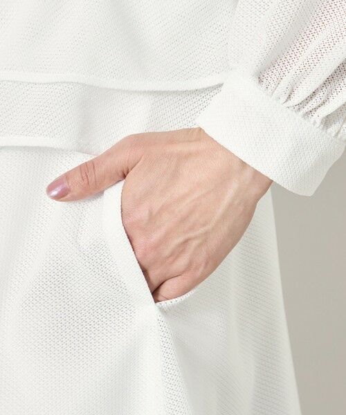 TO BE CHIC (大きいサイズ) / トゥー ビー シック (オオキイサイズ) テーラードジャケット | 【L】ラッセルエアリー ロングブルゾン | 詳細6