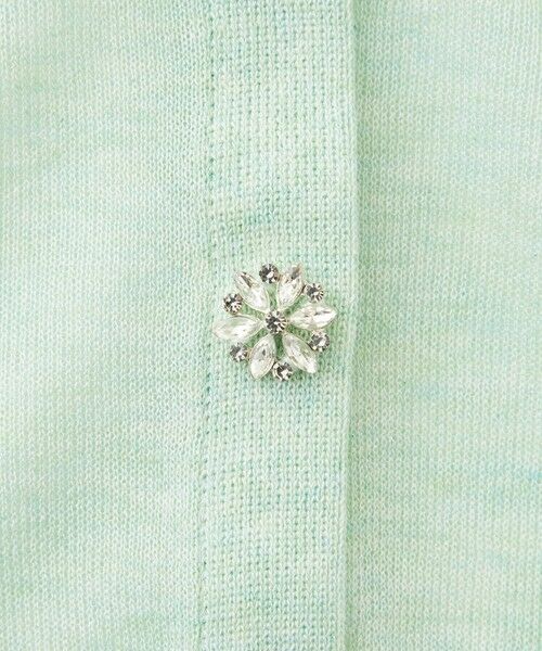 TO BE CHIC (大きいサイズ) / トゥー ビー シック (オオキイサイズ) ブルゾン | 【L】シアーギャザースリーブ カーディガン | 詳細14