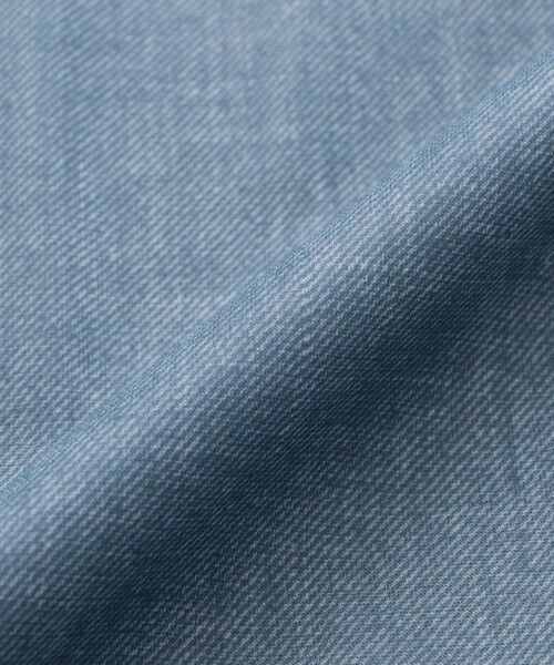 TO BE CHIC (大きいサイズ) / トゥー ビー シック (オオキイサイズ) その他トップス | 【L】デニムプリント フリルボートネックブラウス | 詳細7