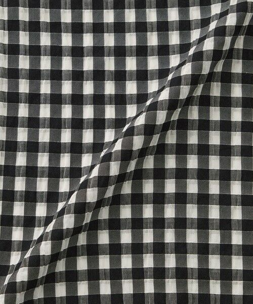 TO BE CHIC (大きいサイズ) / トゥー ビー シック (オオキイサイズ) その他トップス | 【L】シアーギンガム フロントギャザーブラウス | 詳細9