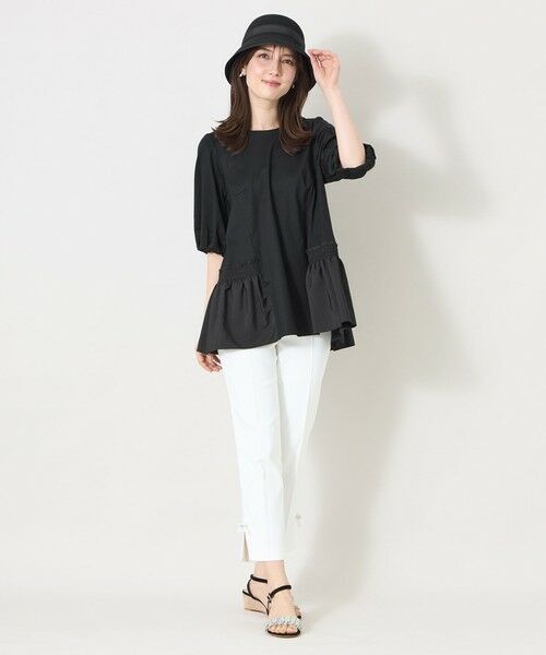 TO BE CHIC (大きいサイズ) / トゥー ビー シック (オオキイサイズ) その他トップス | 【L】スモッキング ティアードチュニック | 詳細3