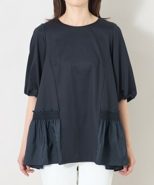 TO BE CHIC (大きいサイズ) / トゥー ビー シック (オオキイサイズ) その他トップス | 【L】スモッキング ティアードチュニック | 詳細5