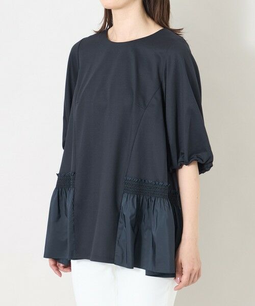 TO BE CHIC (大きいサイズ) / トゥー ビー シック (オオキイサイズ) その他トップス | 【L】スモッキング ティアードチュニック | 詳細6