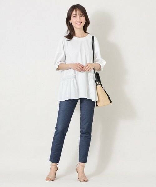 TO BE CHIC (大きいサイズ) / トゥー ビー シック (オオキイサイズ) その他トップス | 【L】スモッキング ティアードチュニック | 詳細1