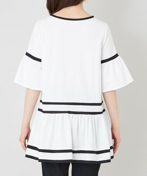 TO BE CHIC (大きいサイズ) / トゥー ビー シック (オオキイサイズ) その他トップス | 【L】バイカラーカットソー チュニック | 詳細5