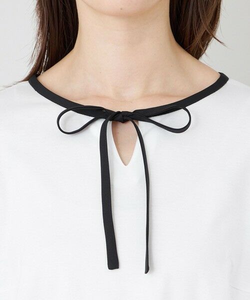 TO BE CHIC (大きいサイズ) / トゥー ビー シック (オオキイサイズ) その他トップス | 【L】バイカラーカットソー チュニック | 詳細6