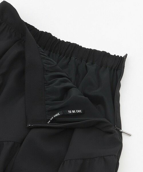 TO BE CHIC (大きいサイズ) / トゥー ビー シック (オオキイサイズ) ロング・マキシ丈スカート | 【L】ヴェールパネル スカート | 詳細7