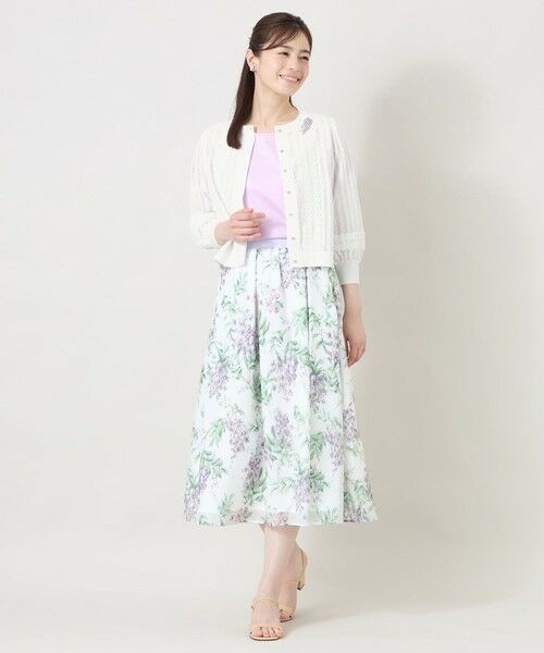 TO BE CHIC (大きいサイズ) / トゥー ビー シック (オオキイサイズ) その他トップス | 【L】シアーギャザースリーブ カットソー | 詳細4