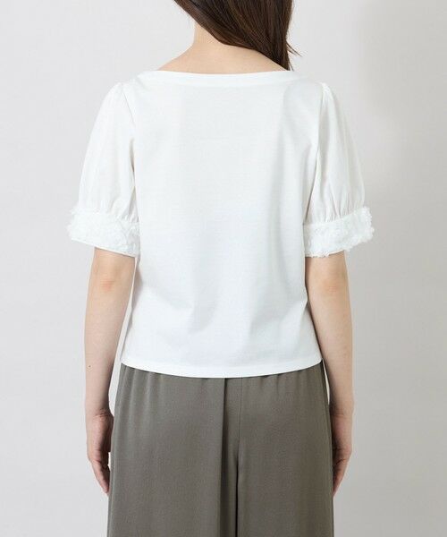 TO BE CHIC (大きいサイズ) / トゥー ビー シック (オオキイサイズ) その他トップス | 【L】フラワーチュール ドッキングカットソー | 詳細6
