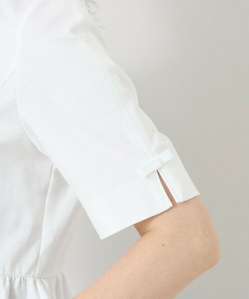TO BE CHIC (大きいサイズ) / トゥー ビー シック (オオキイサイズ) その他トップス | 【L】ルミエール ビジューネックペプラムトップス | 詳細8