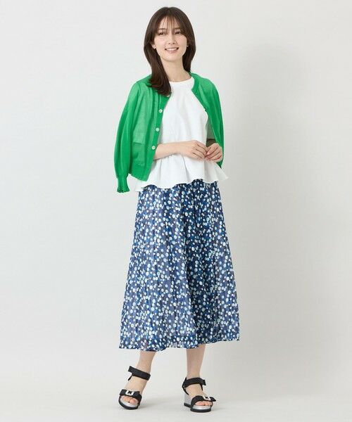 TO BE CHIC (大きいサイズ) / トゥー ビー シック (オオキイサイズ) その他トップス | 【L】ルミエール ビジューネックペプラムトップス | 詳細2