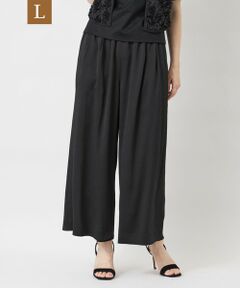 TO BE CHIC (大きいサイズ) / トゥー ビー シック (オオキイサイズ) その他パンツ | 【L】ヴィンテージライク サテンイージーパンツ