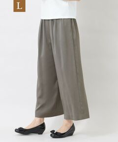 TO BE CHIC (大きいサイズ) / トゥー ビー シック (オオキイサイズ) その他パンツ | 【L】ヴィンテージライク サテンイージーパンツ