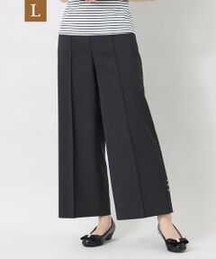 TO BE CHIC (大きいサイズ) / トゥー ビー シック (オオキイサイズ) その他パンツ | 【L】フルダルストレッチ ワイドパンツ
